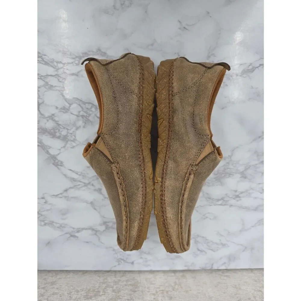 Twisted X Slip-On Driving Mocs with CellStretch for Men Shoes Loafers